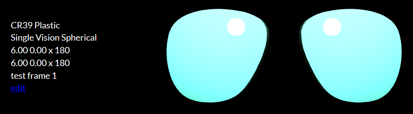 3D Lens Simulation